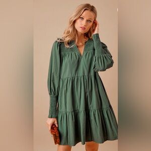 NWT Jaguar Green Ceci Dress